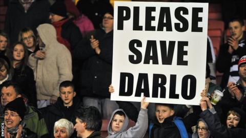 Darlington fans