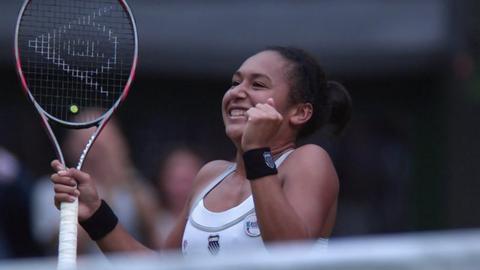 British number three Heather Watson
