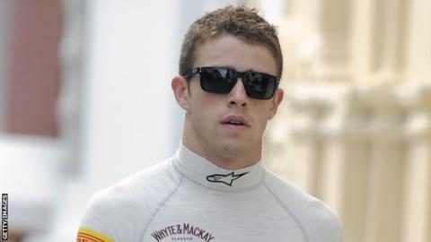 Force India driver Paul Di Resta