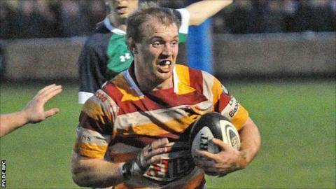 Evan Stewart, the new captain of Fylde RFC