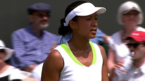 Wimbledon 2012: Anna Keothavong outclassed by Sara Errani