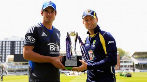 Alastair Cook Michael Clarke