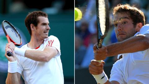 Andy Murray and Marin Cilic