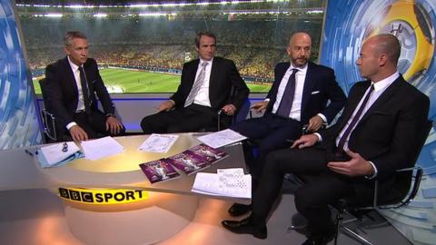 Gary Linekar, Alan Hansen Gianluca Vialli and Alan Shearer