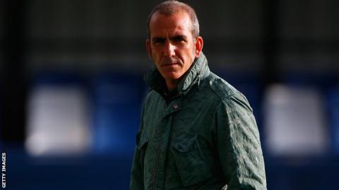 Paolo Di Canio in pre-season training