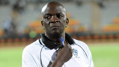 Botswana coach Stanley Tshosane