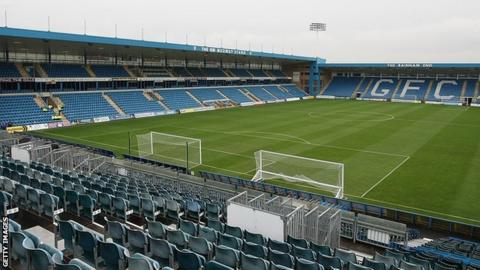 Gillingham's Priestfield Stadium