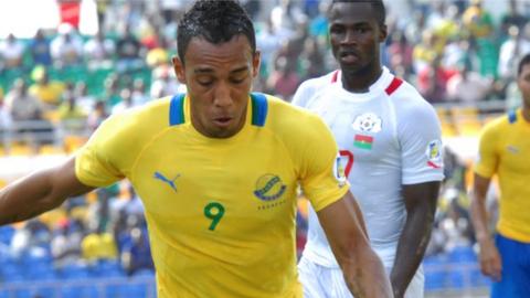 Gabon's Pierre-Emerick Aubameyang