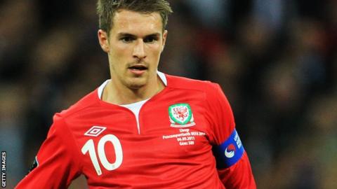 Wales captain Aaron Ramsey