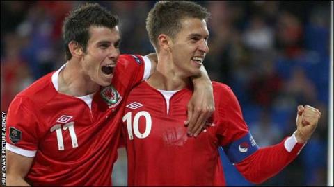 Gareth Bale and Aaron Ramsey