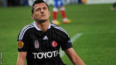 Besiktas' Mustafa Pektemek