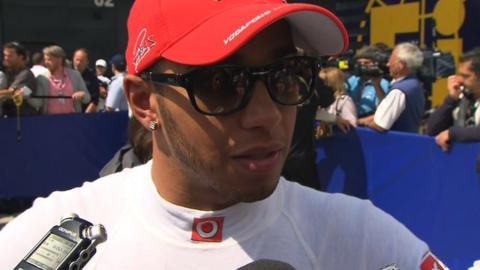 McLaren's Lewis Hamilton