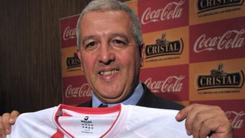 Uruguayan coach Gustavo Ferrin