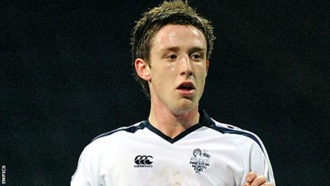 Accrington Stanley midfielder George Miller