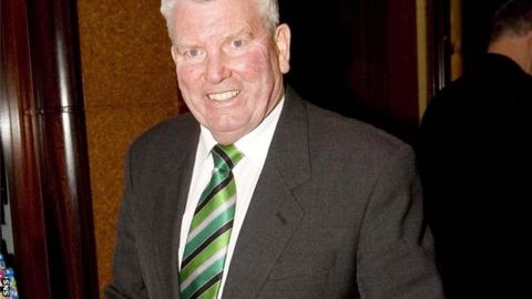 Joe McBride was still part of the Celtic Park staff