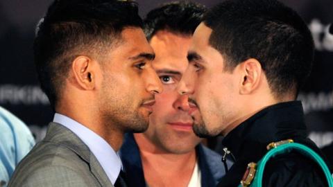 Amir Khan and Danny Garcia