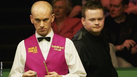 Peter Ebdon and Shaun Murphy