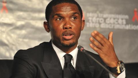 Cameroon's Samuel Eto'o