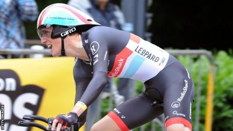 Luxembourg rider Andy Schleck