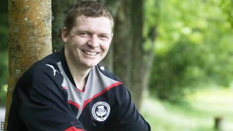 Martyn Corrigan is the new manager of Stenhousemuir