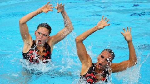 Team GB's Jenna Randall and Olivia Federici