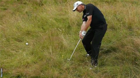 Lawrie fires out of the rough at Royal Lytham