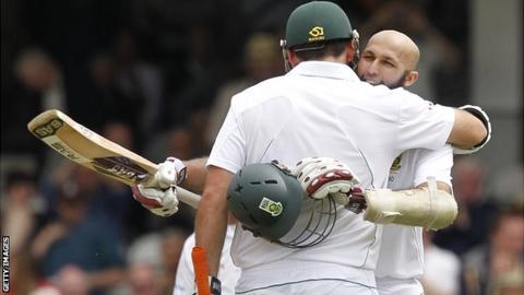 Graeme Smith and Hashim Amla