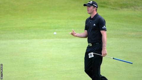 Martin Laird struggled on Saturday at Royal Lytham