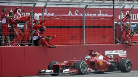 Alonso wins the German Grand Prix