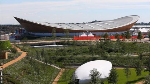London's Olympic velodrome