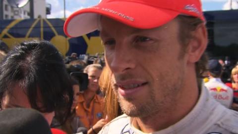 McLaren's Jenson Button