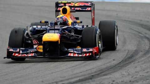 Mark Webber's Red Bull