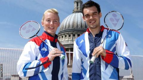 Imogen Bankier and Chris Adcock