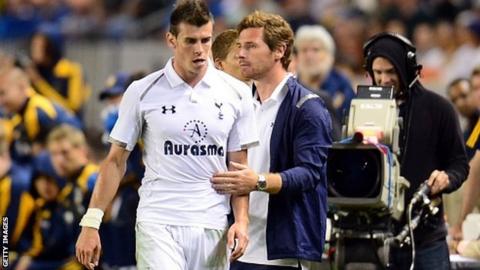Gareth Bale (left)