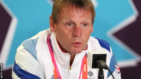 Great Britain coach Stuart Pearce