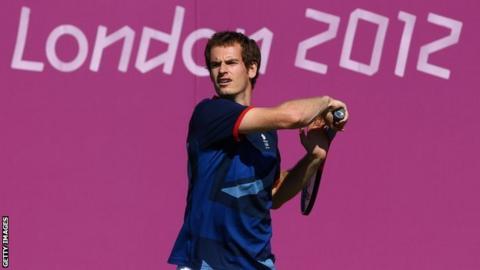 Andy Murray will be going for gold in the tennis for Team GB