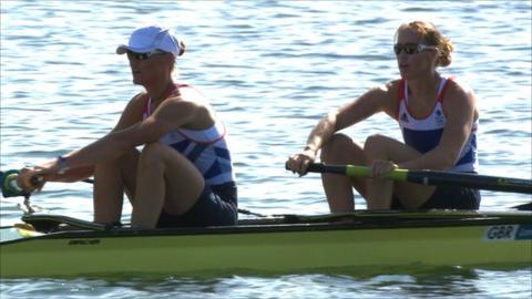 Helen Glover and Heather Stanning