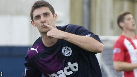 Kris Doolan was on target for Partick Thistle