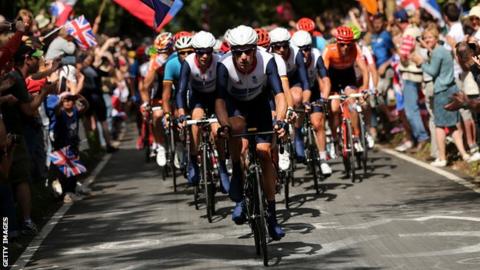 Olympic cycling road race