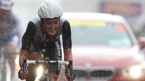 Armitstead crosses the line for silver