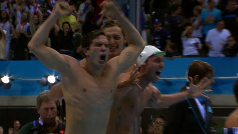 France team celebrations
