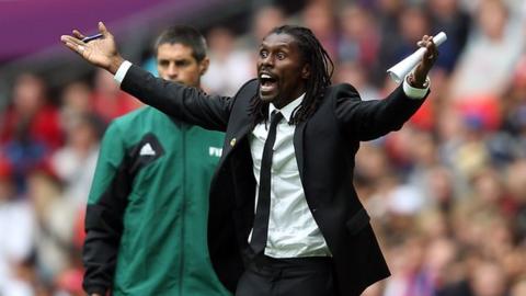 Senegal's Olympic team manager Aliou Cisse