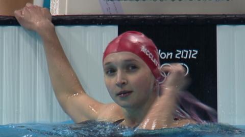 Olympic swimmer Caitlin McClatchey