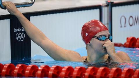 British swimmer Ellen Gandy