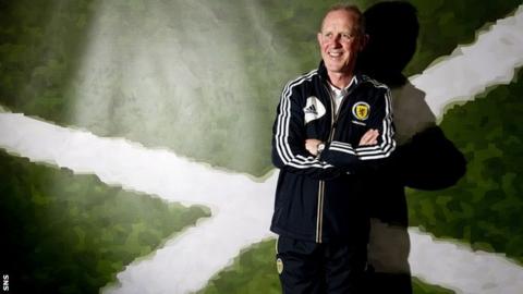 Scotland Under-21 coach Billy Stark