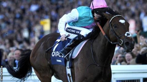 Frankel wins the Sussex Stakes