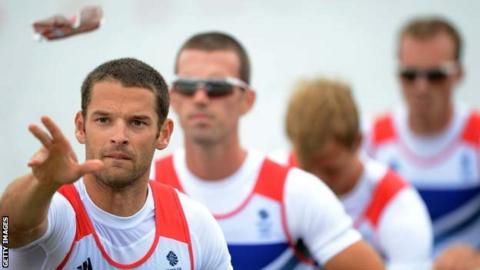 Chris Bartley and the GB lightweight four
