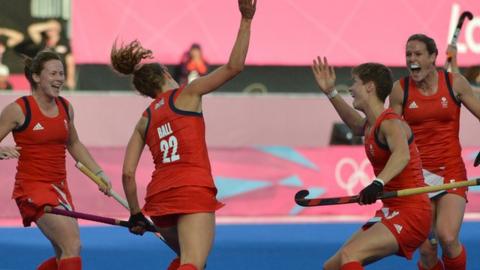 GB Women's hockey team