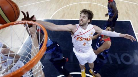 Olympic Basketball: Spain v Great Britain