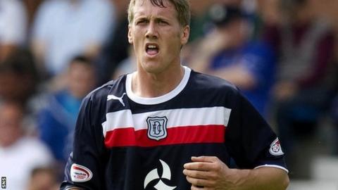 Dundee winger Jim McAlister